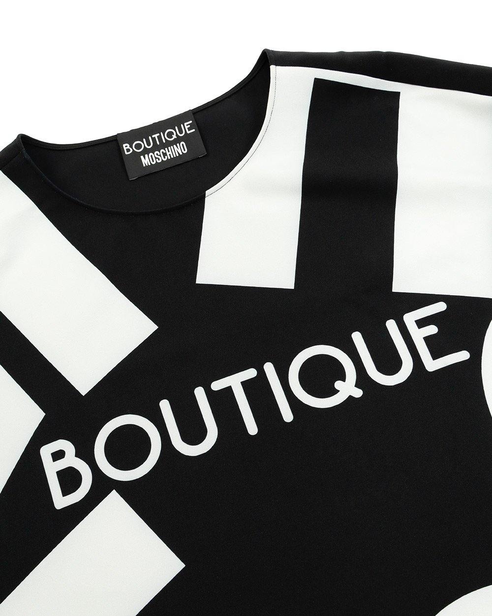 MOSCHINO PRINTED T-SHIRT DRESS