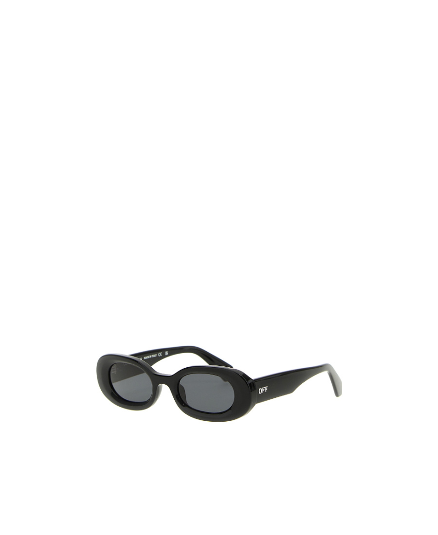 Off-white Amalfi Oval-frame Sunglasses In Gray
