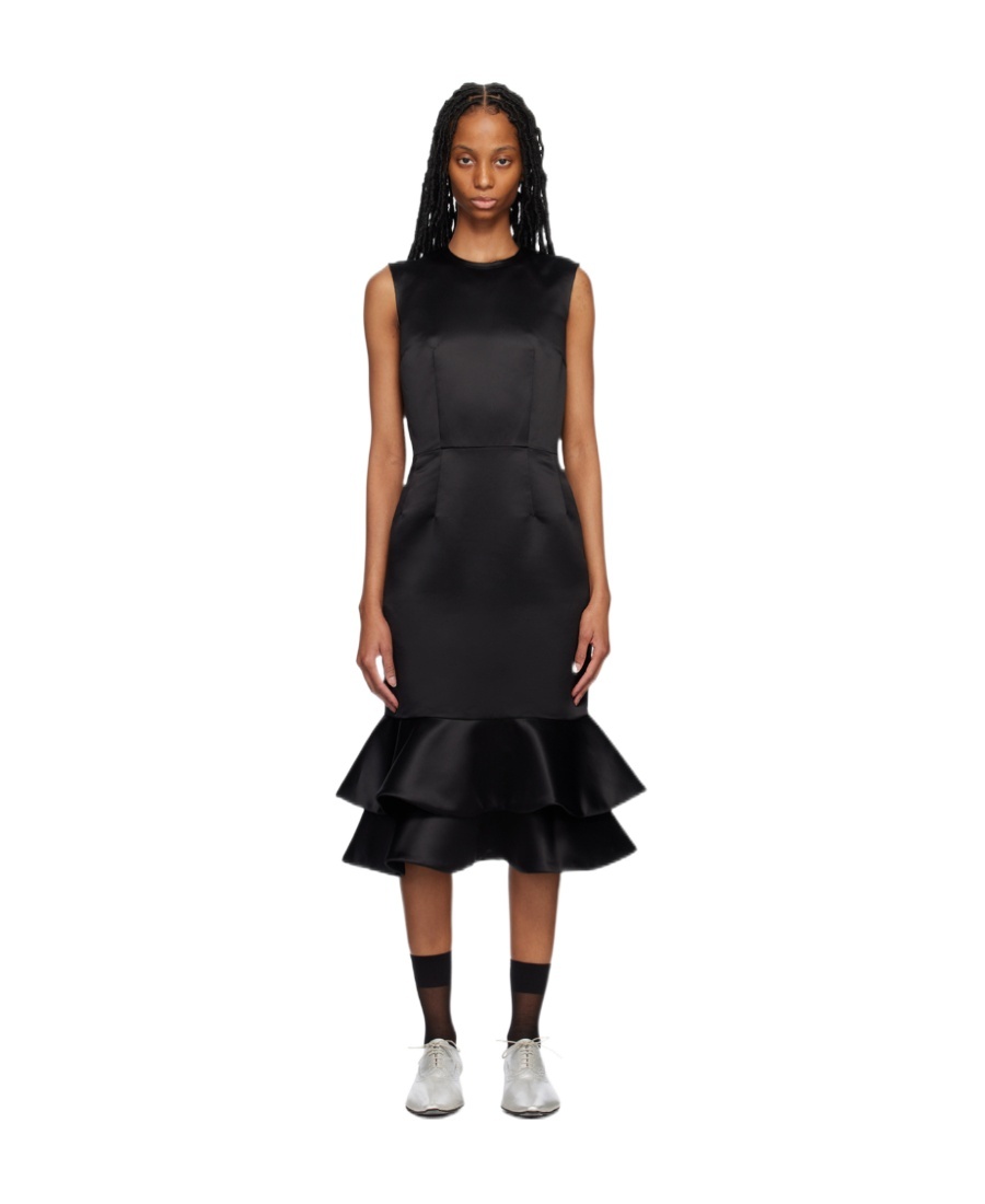 Comme Des Garçons Ladies Onepiece In Black