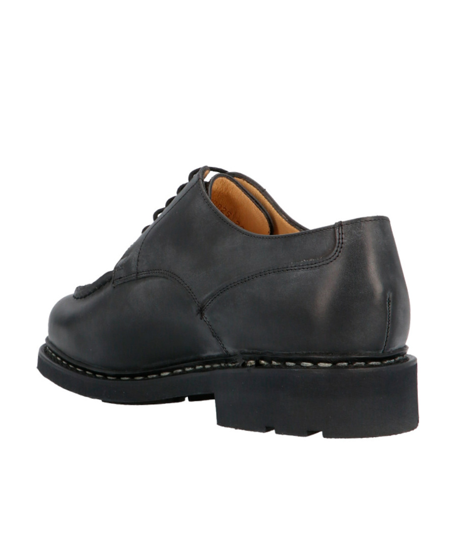 Paraboot Thiers Sport Shoe Black Leather In Black