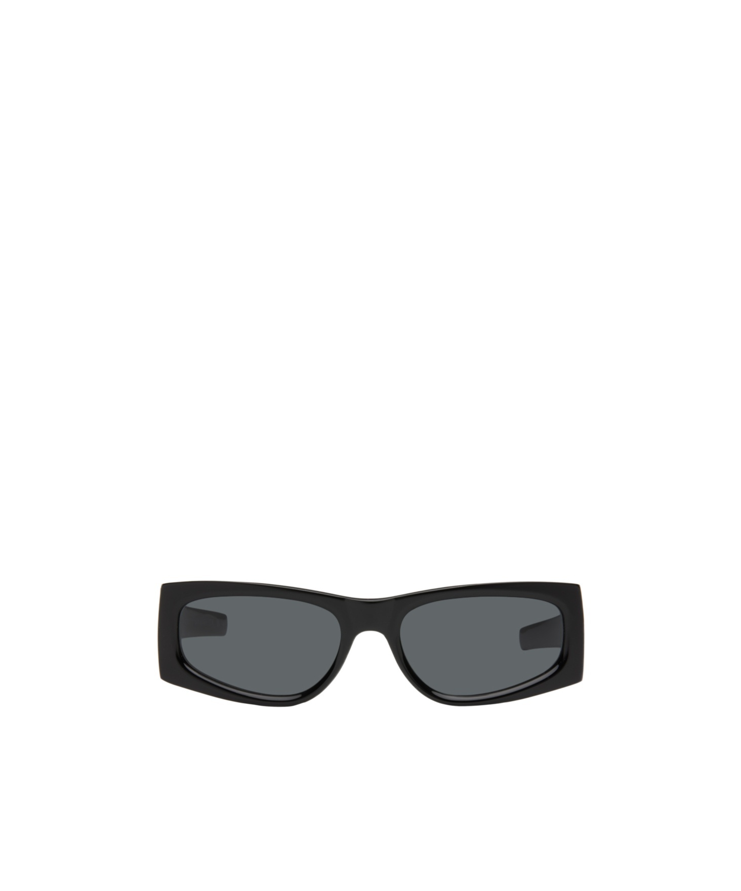 Saint Laurent Rectangle Sunglasses In Gray