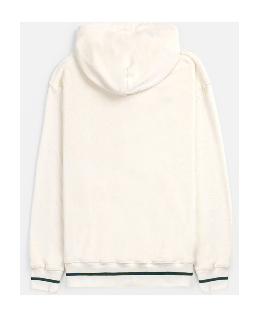 Autry White Hoodie With Logo X Staple Embroidery In White