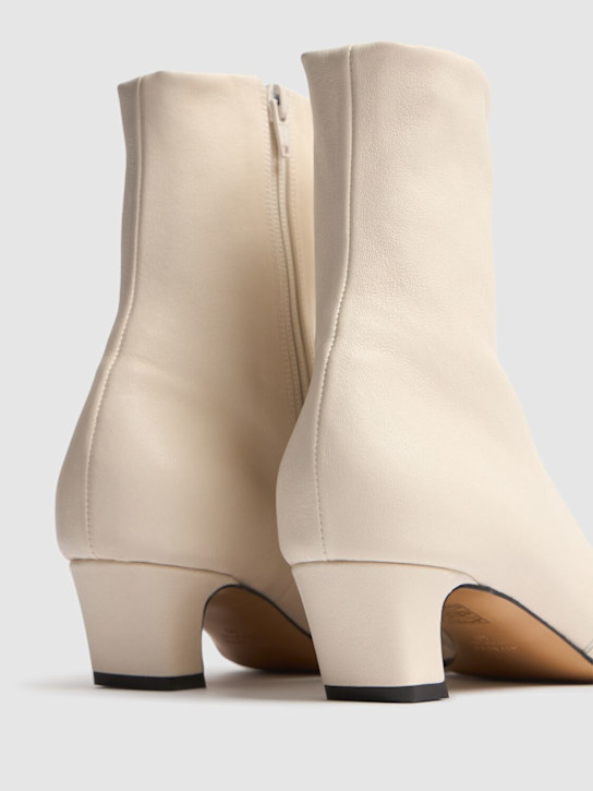 KHAITE HIGH HEEL SHORT BOOTS