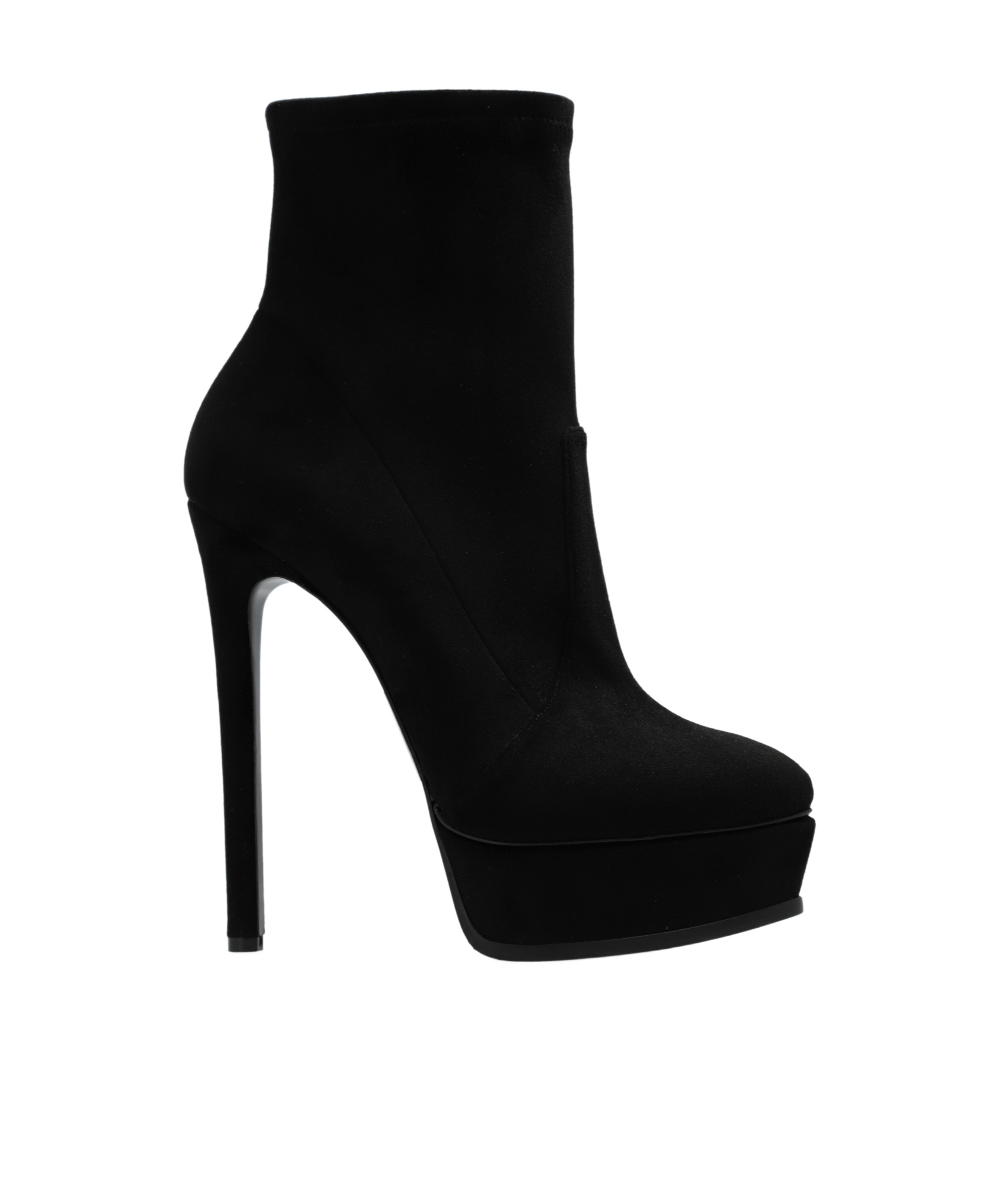 Casadei Flora 140mm Platform Ankle Boots In Black