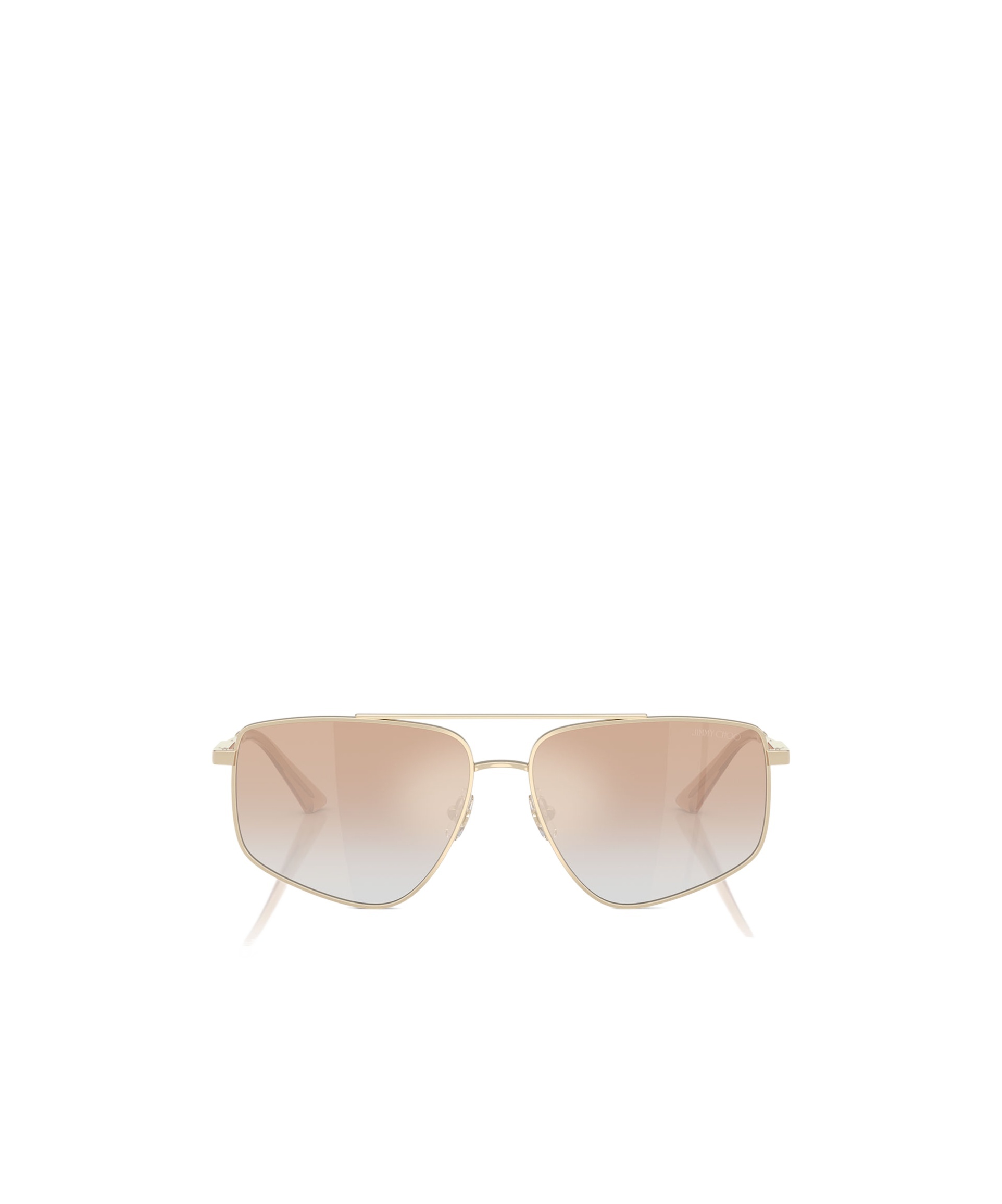 Jimmy Choo Eyewear Navigator Frame Sunglasses In Brown