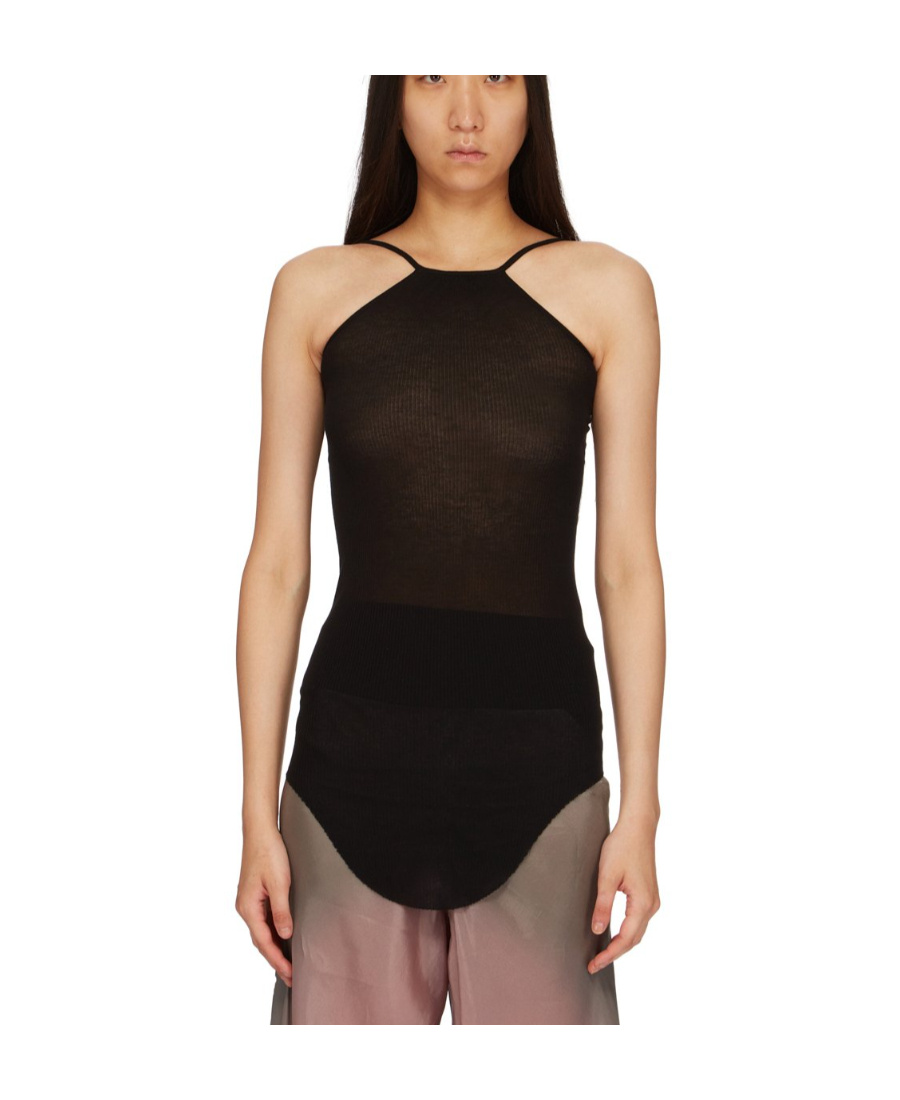 Rick Owens Skorpio Tank In Black
