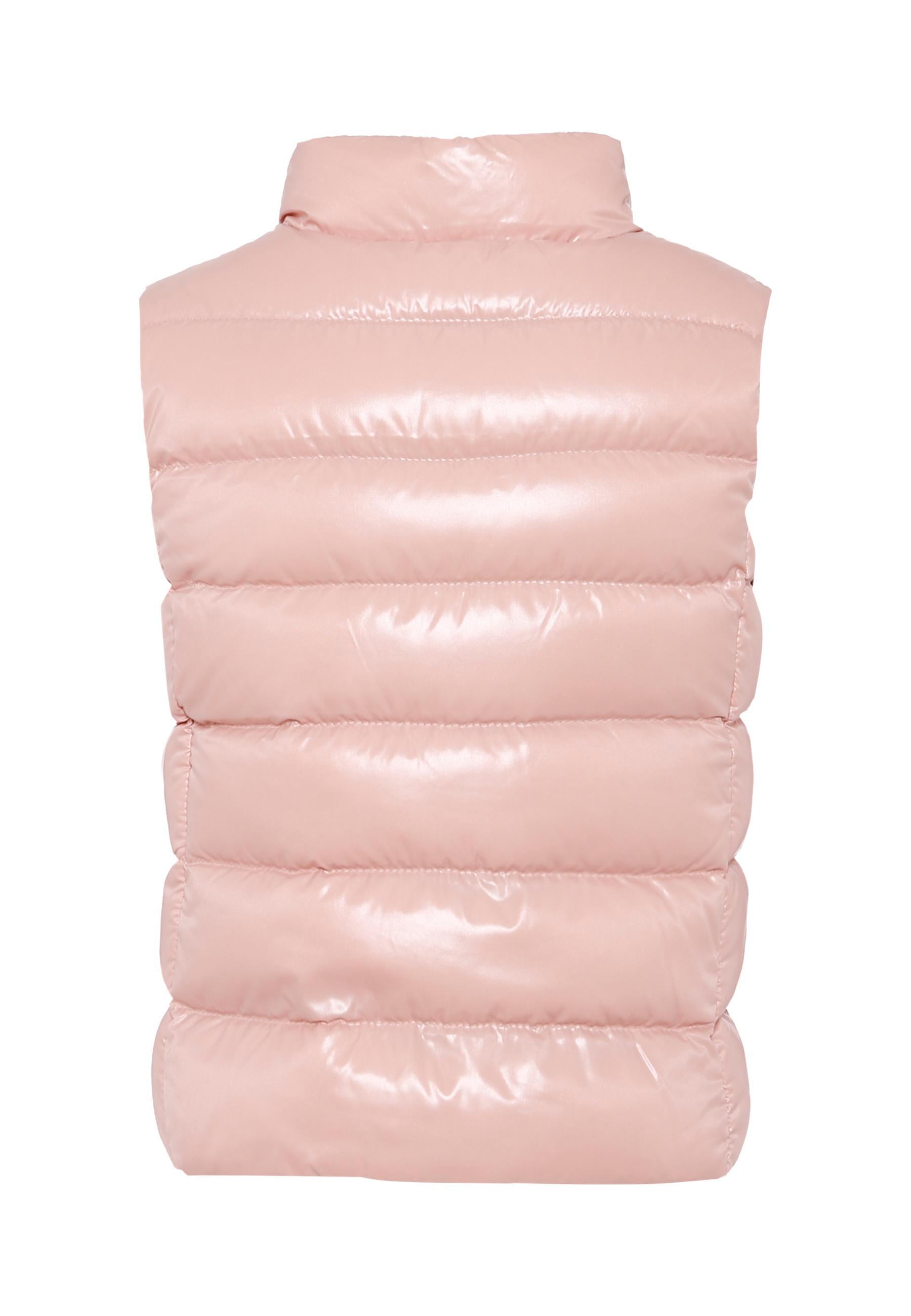 Moncler Ghany Down Vest In Pink