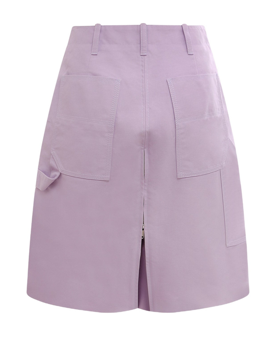 Shop Ambush A-line Midi Skirt In Purple