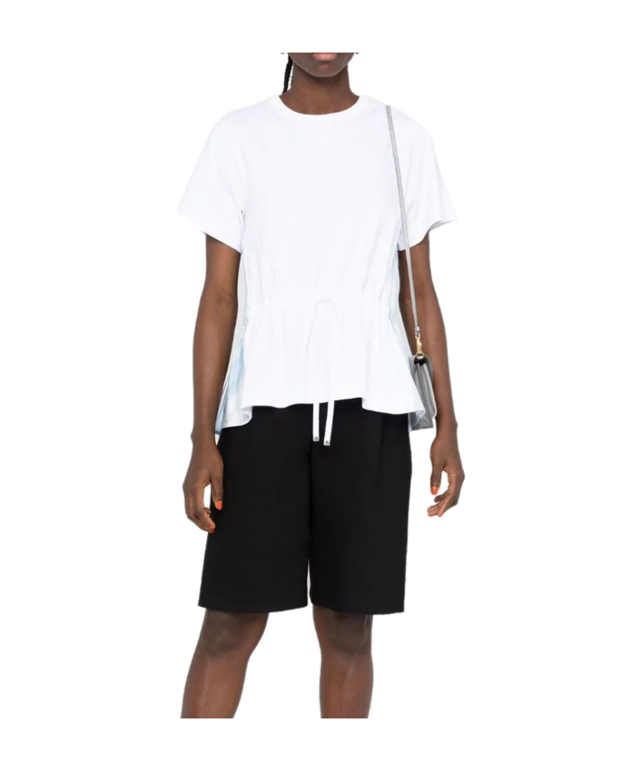 Moncler Logo Short-sleeved T-shirt In White