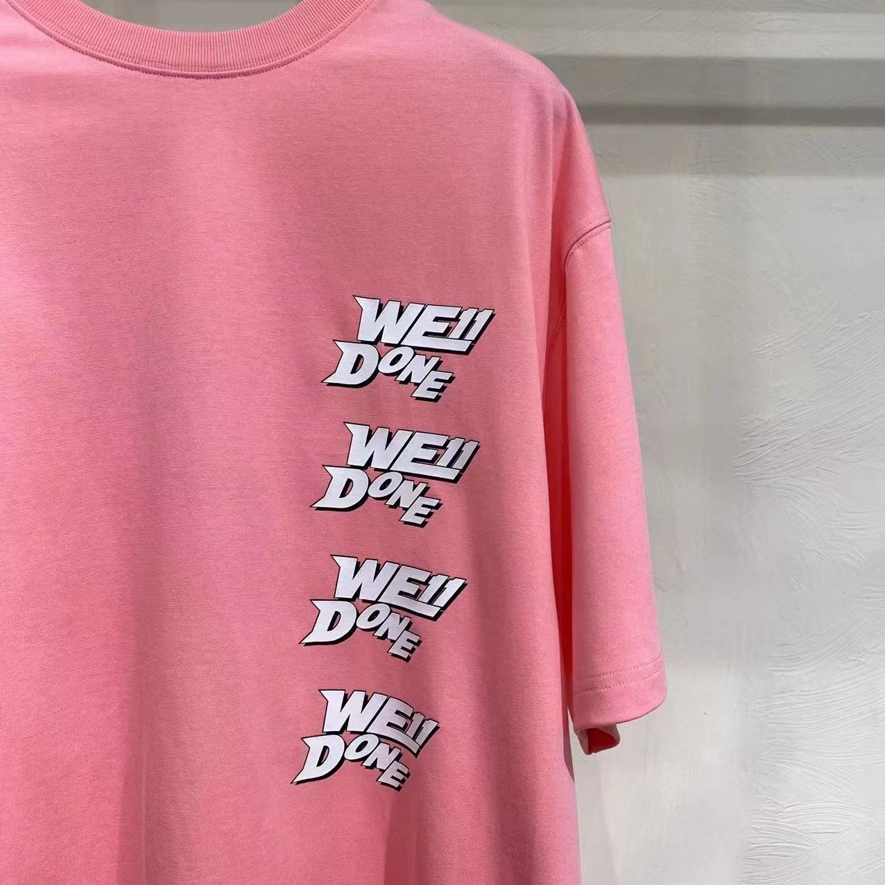 We11 Done Logo Printed T-shirt