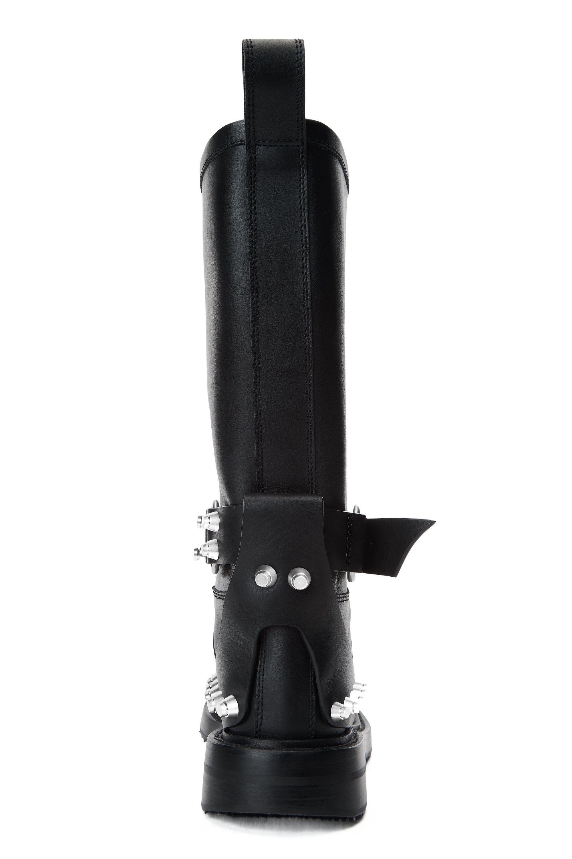 Alexander Wang Dixon Buckle Boot In Leather In Black