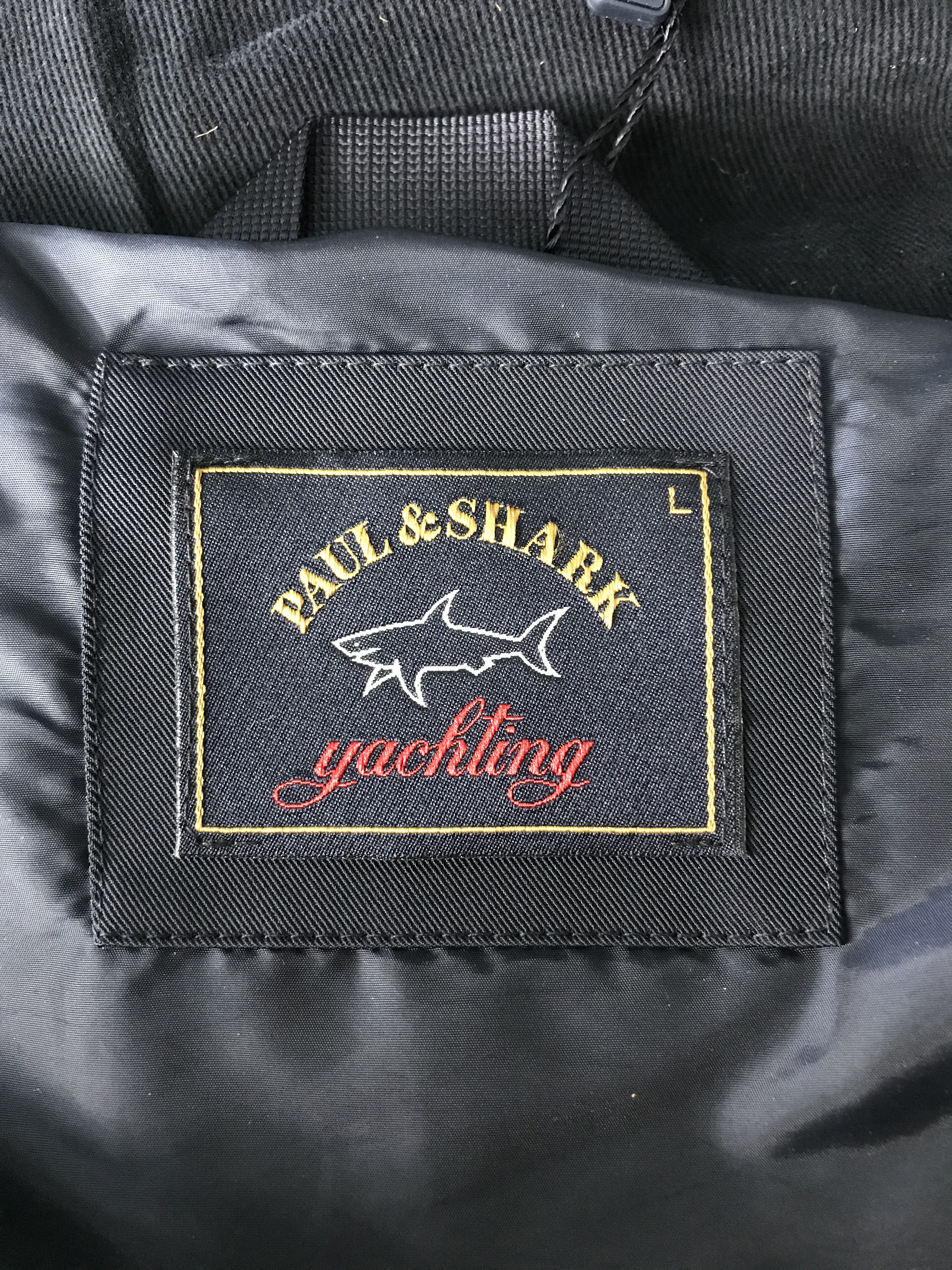 Paul & Shark Quilted Cotton Suit In Black