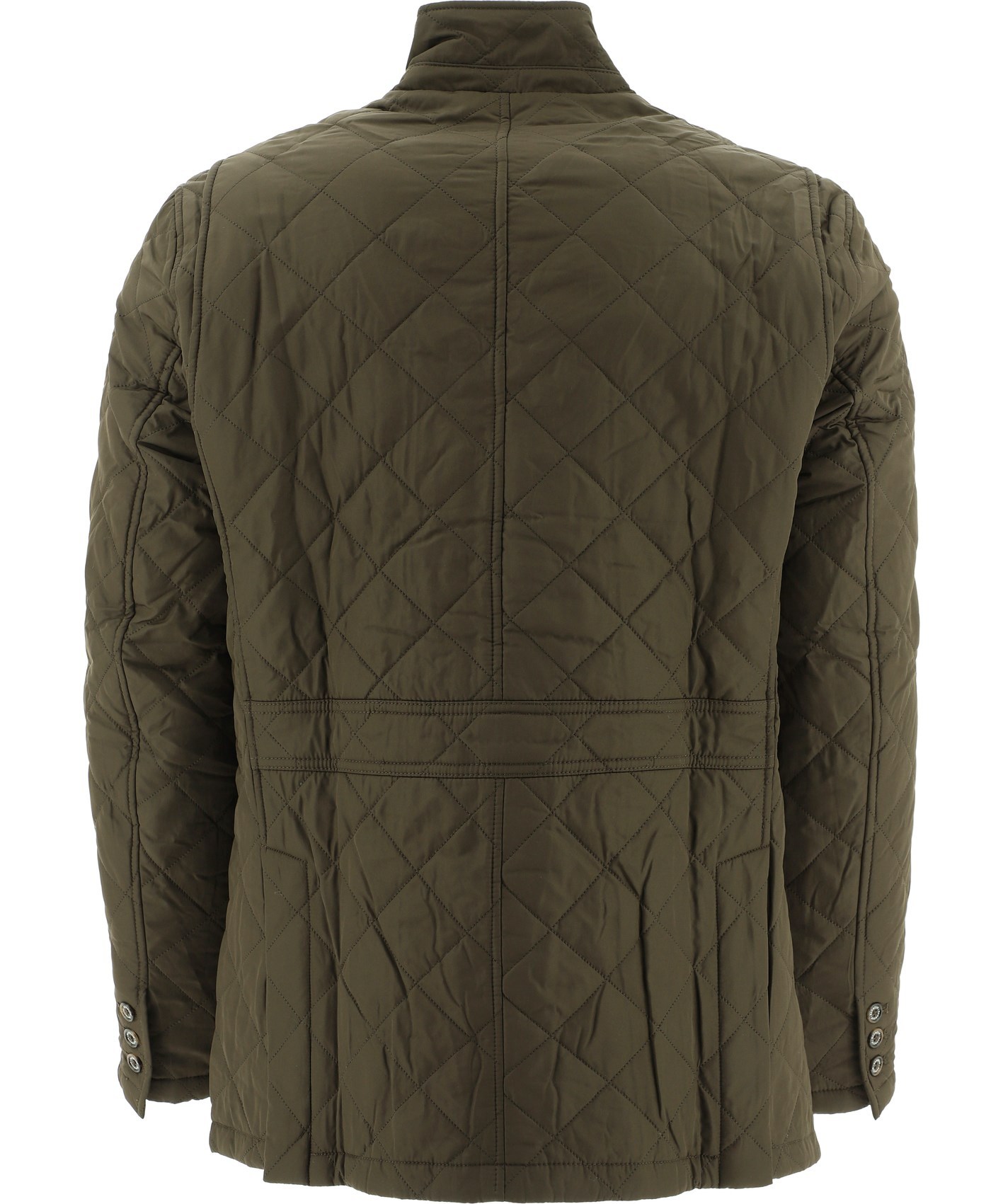 Barbour Lutz Quilted Jacket In Green