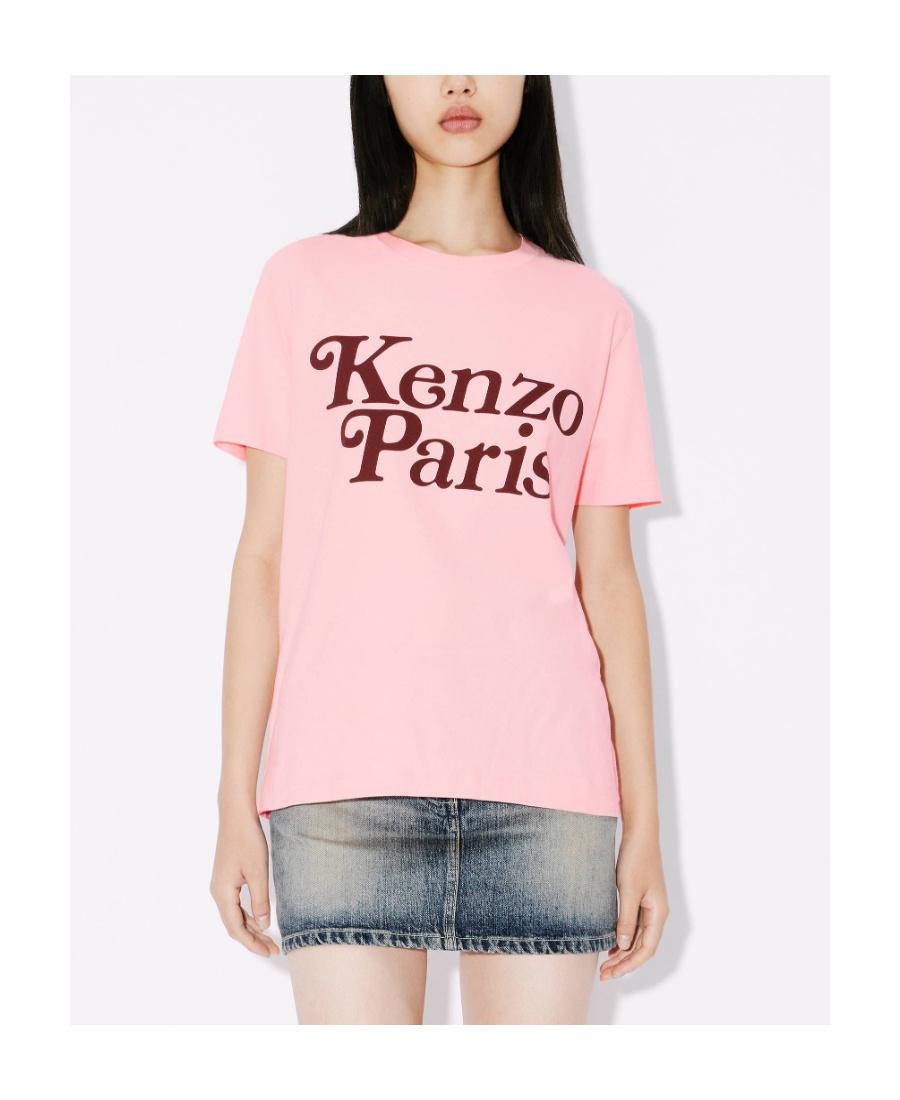Kenzo X Verdy Logo-print T-shirt In Pink