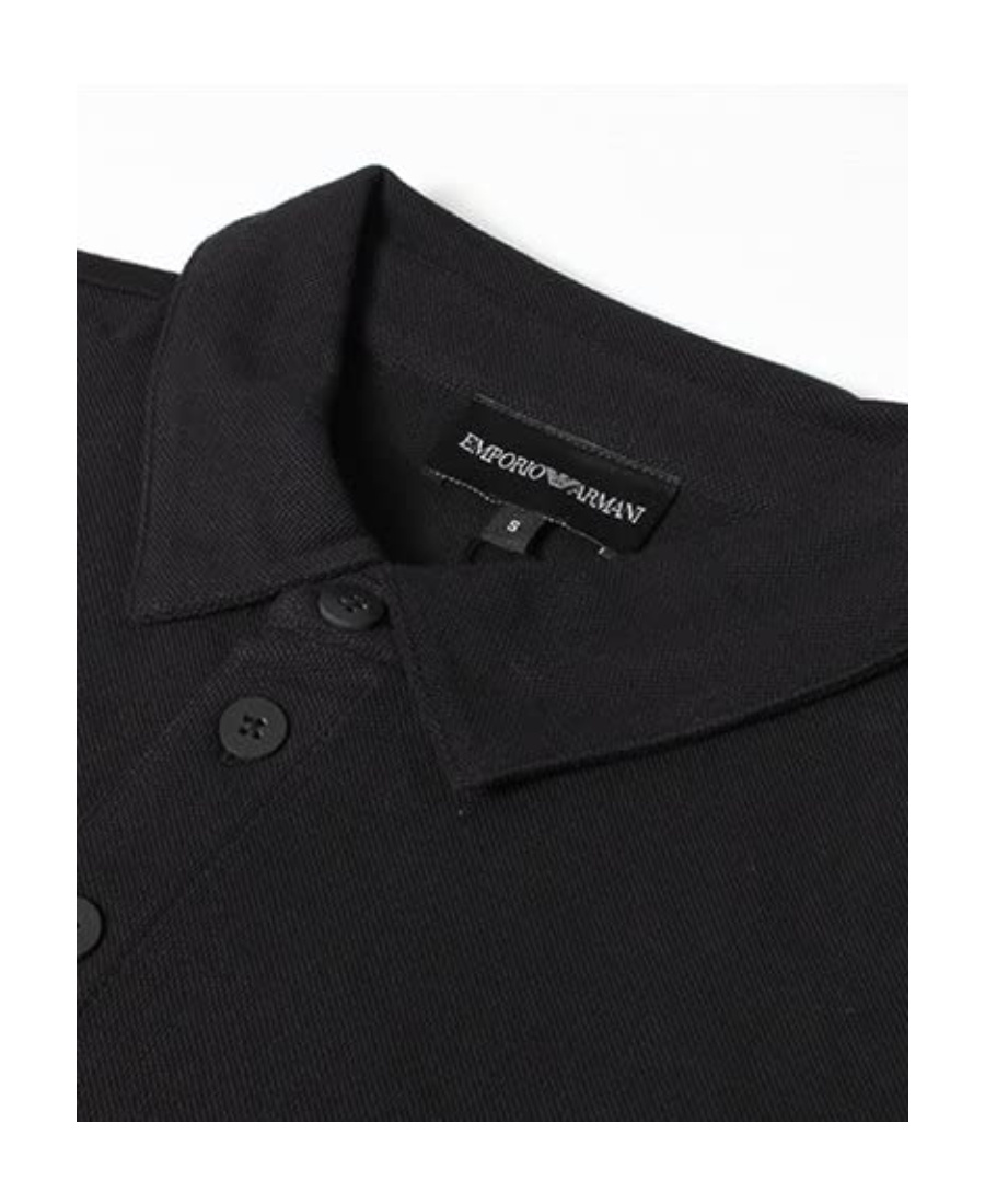 EMPORIO ARMANI LOGO DETAILS POLO SHIRT