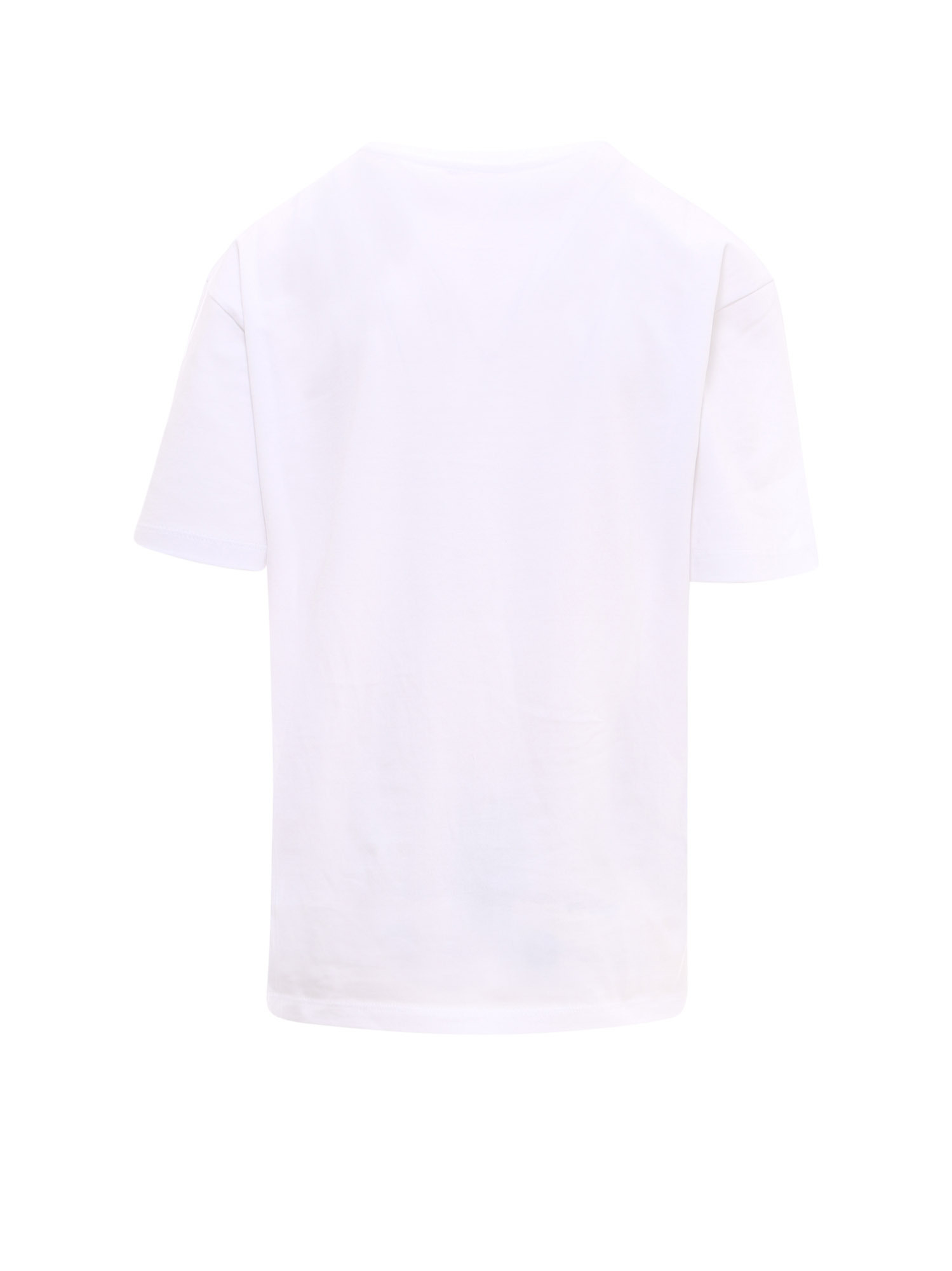 Alexander Mcqueen Skull-print Logo T-shirt In White