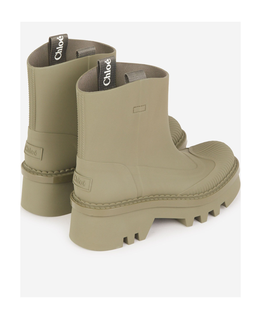 Chloé Raina Rain Boots In Nude