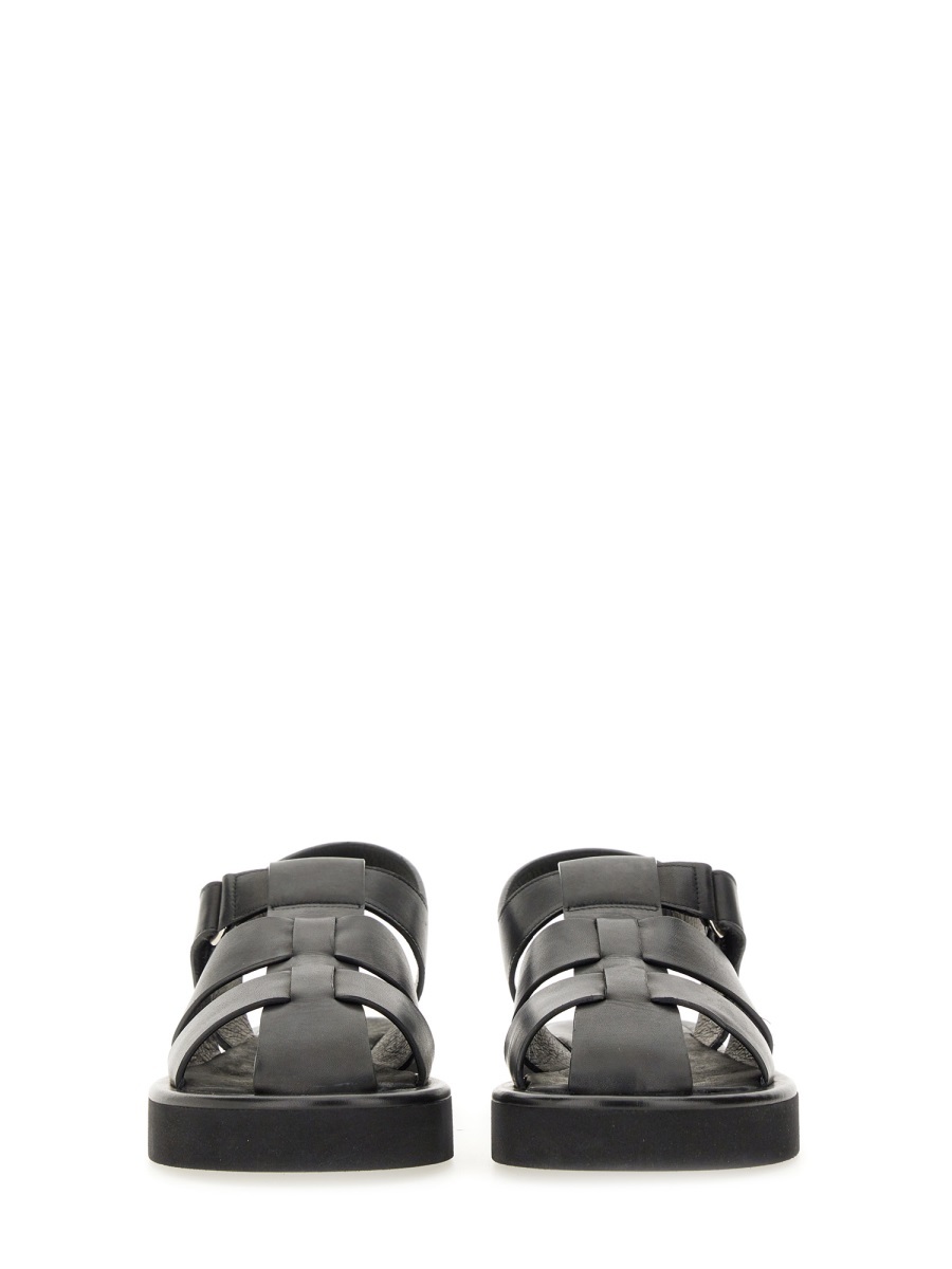 Studio Nicholson Cassius Strappy Sandals In Black