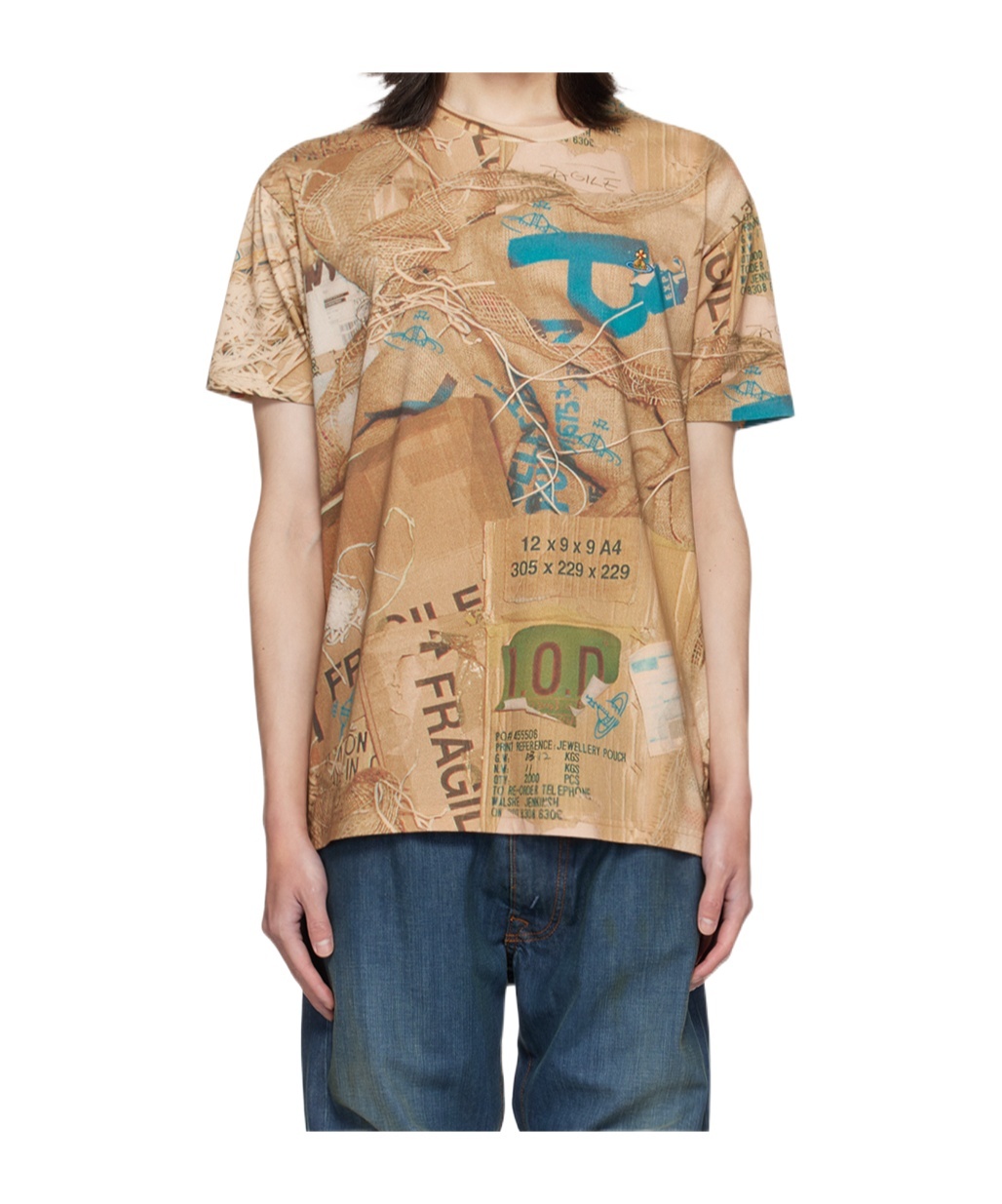 Vivienne Westwood Short-sleeved T-shirt In Brown