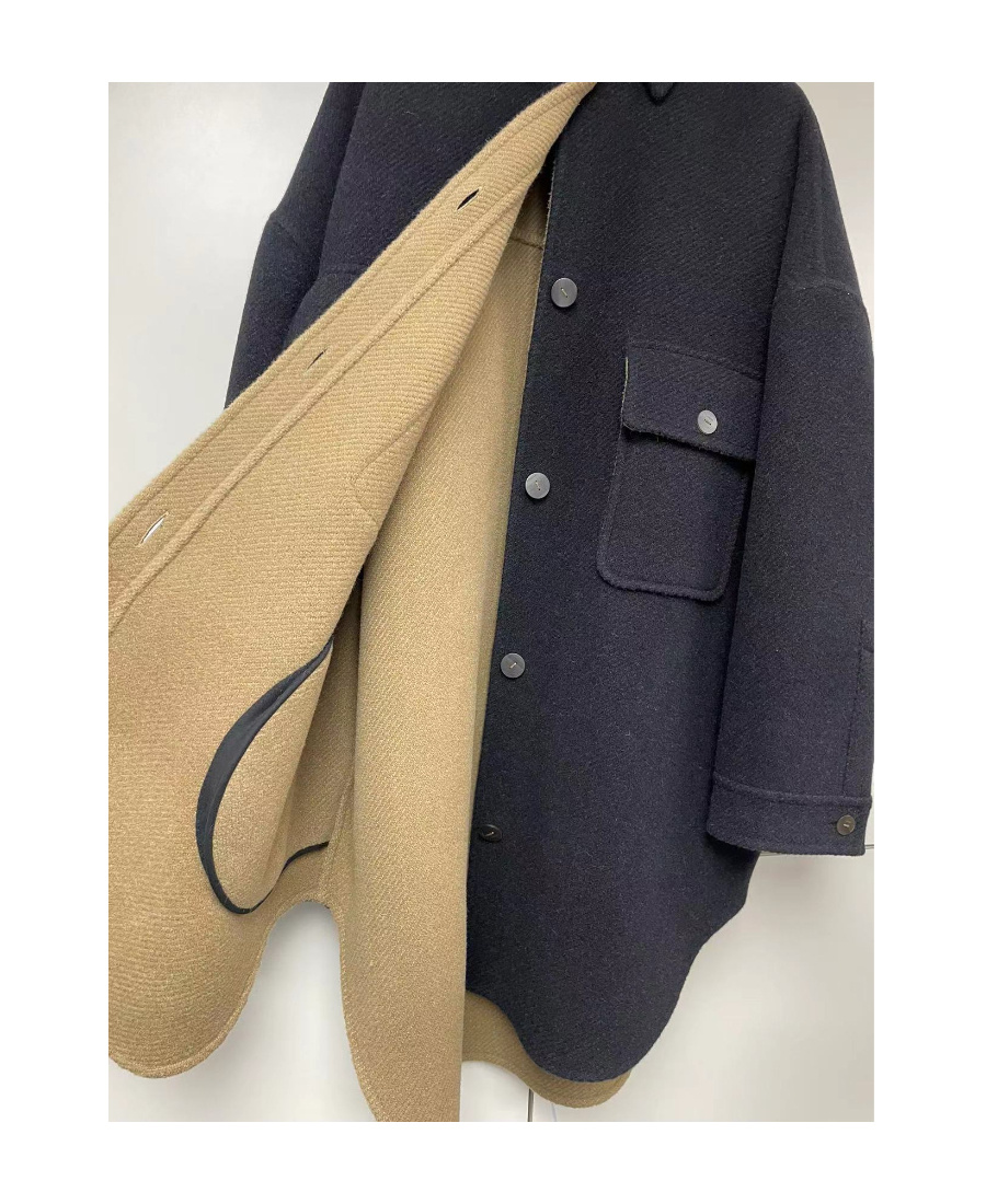 Loewe Large Profile Wool Jacket In Black