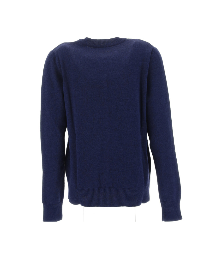Maison Kitsuné Logo-patch Buttoned Cardigan In Black