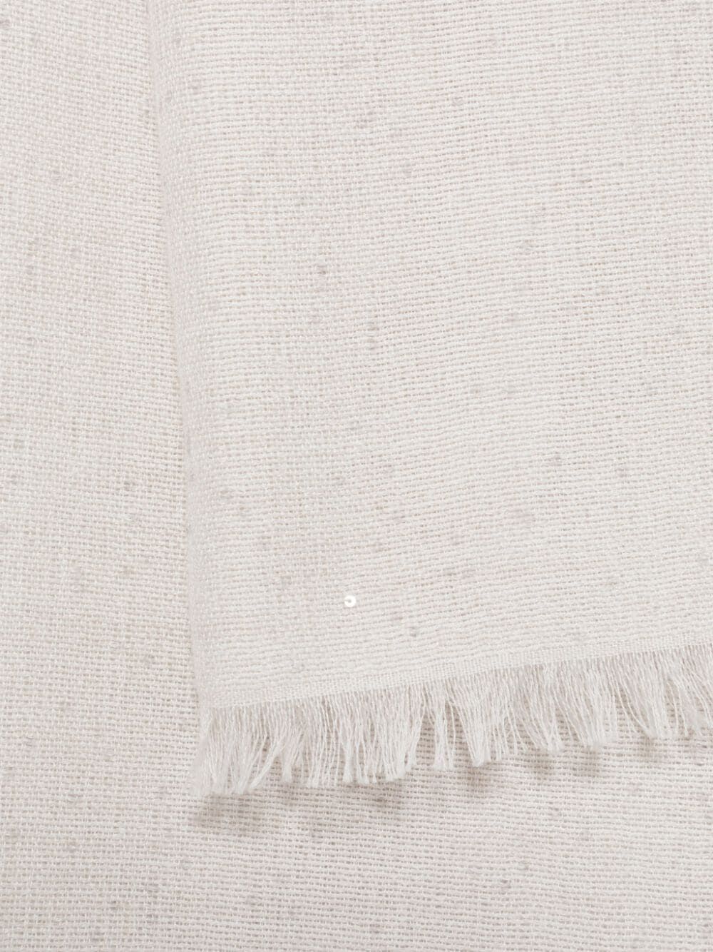 BRUNELLO CUCINELLI SEQUIN-DETAILED SCARF