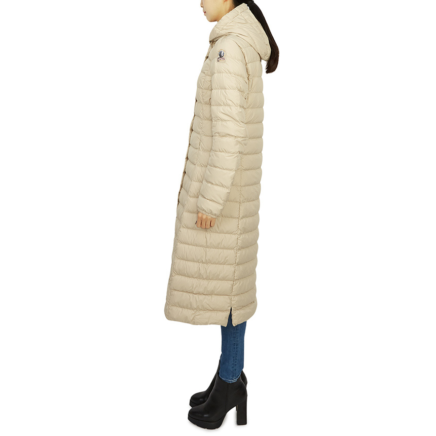 Shop Parajumpers Long-sleeved Down Jacket In Nude