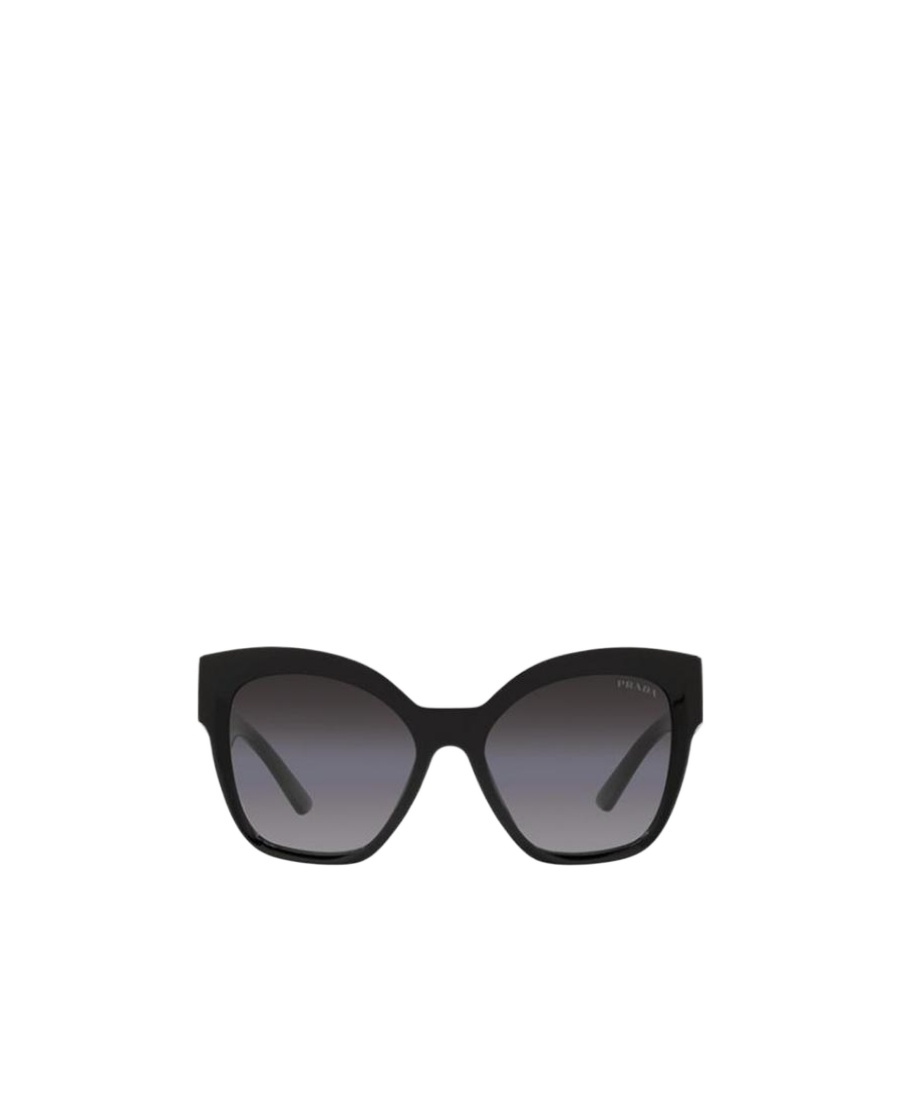 Shop Prada Butterfly-frame Sunglasses In Black
