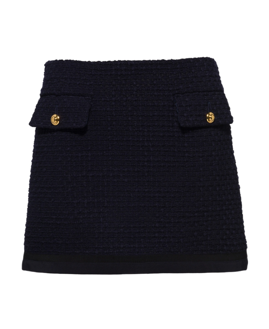 MIU MIU TWEED MINISKIRT