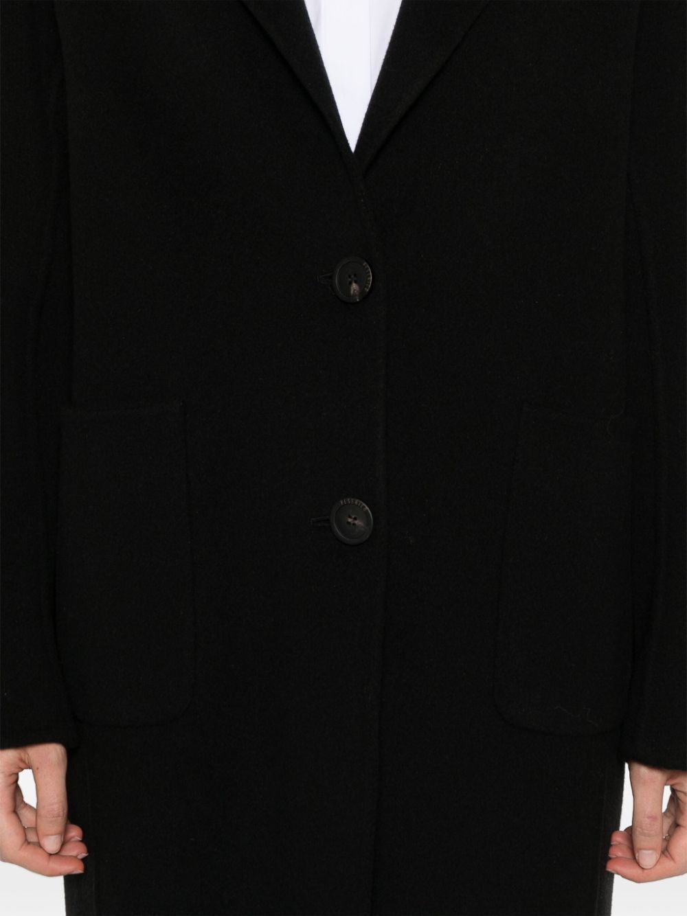 Peserico Single-button Mid-length Coat