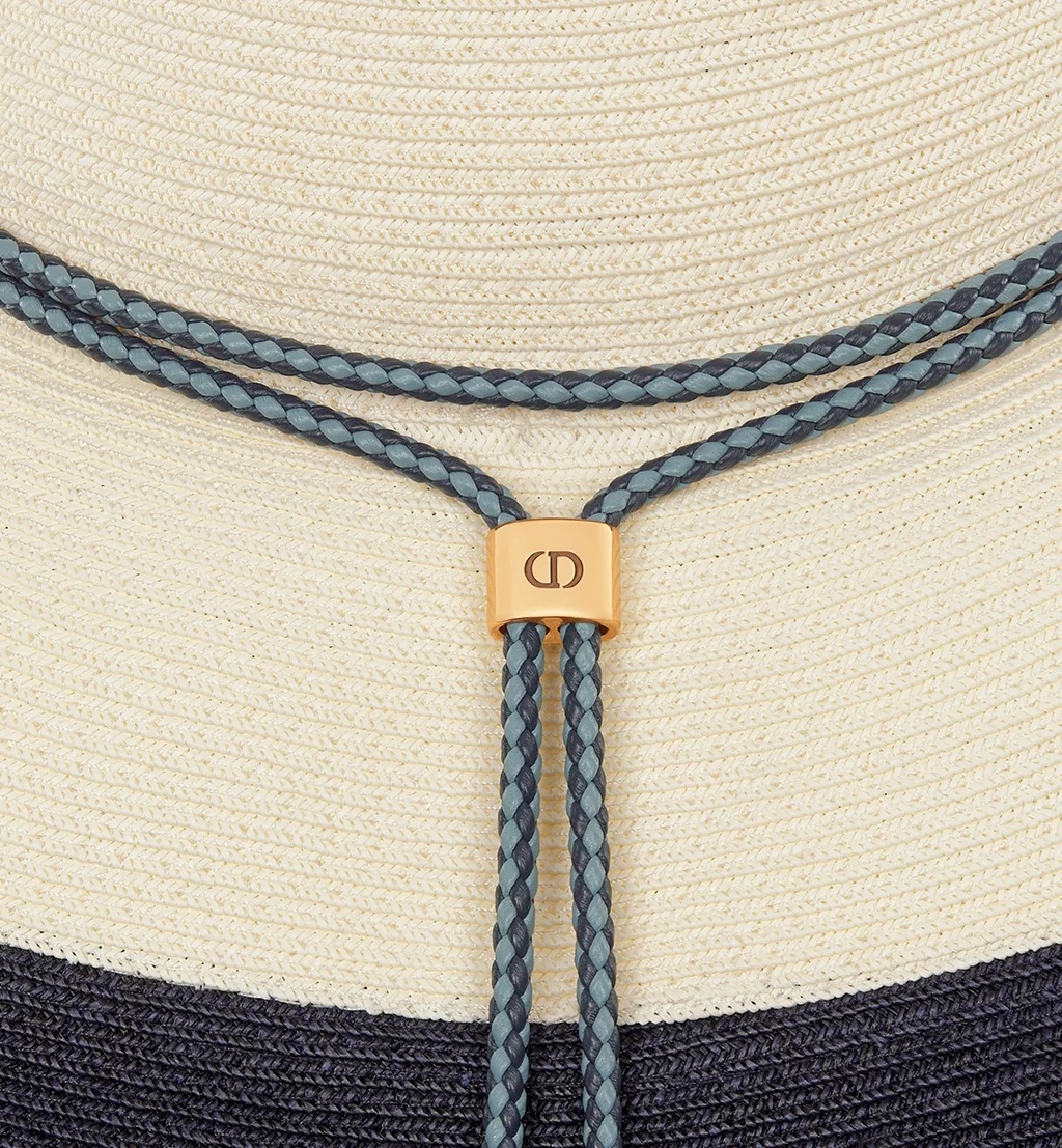 Dior Iviera D-sunset Large Brim Hat In Nude