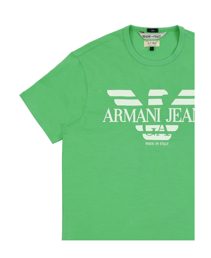 ARMANI JEANS LOGO DETAILS T-SHIRT