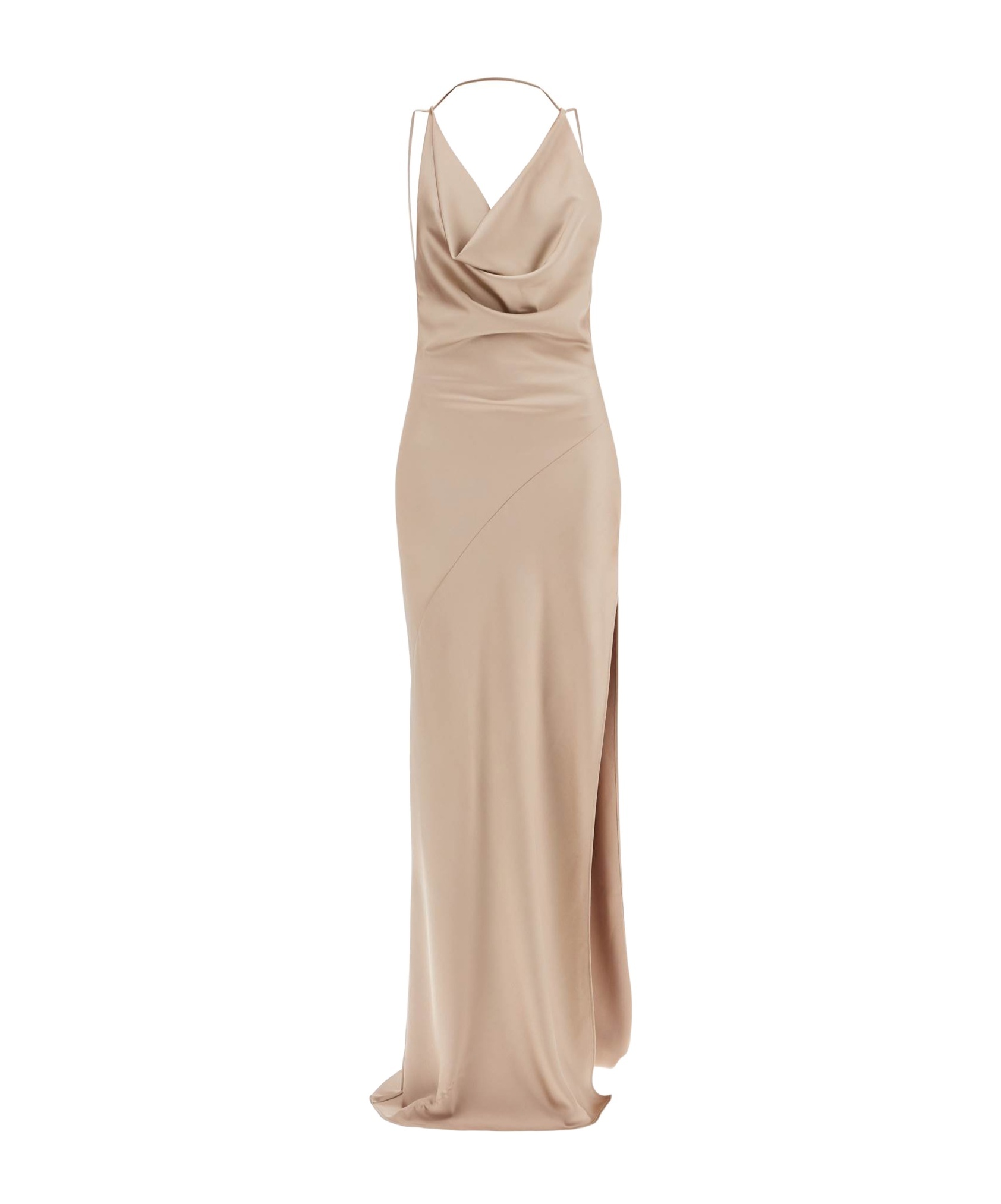 The Andamane Maxi Dress By Vera In Nude
