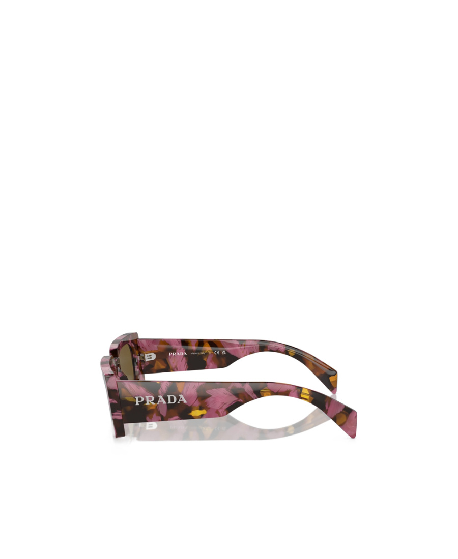 Prada Rectangular-frame Sunglasses Sunglasses In Green