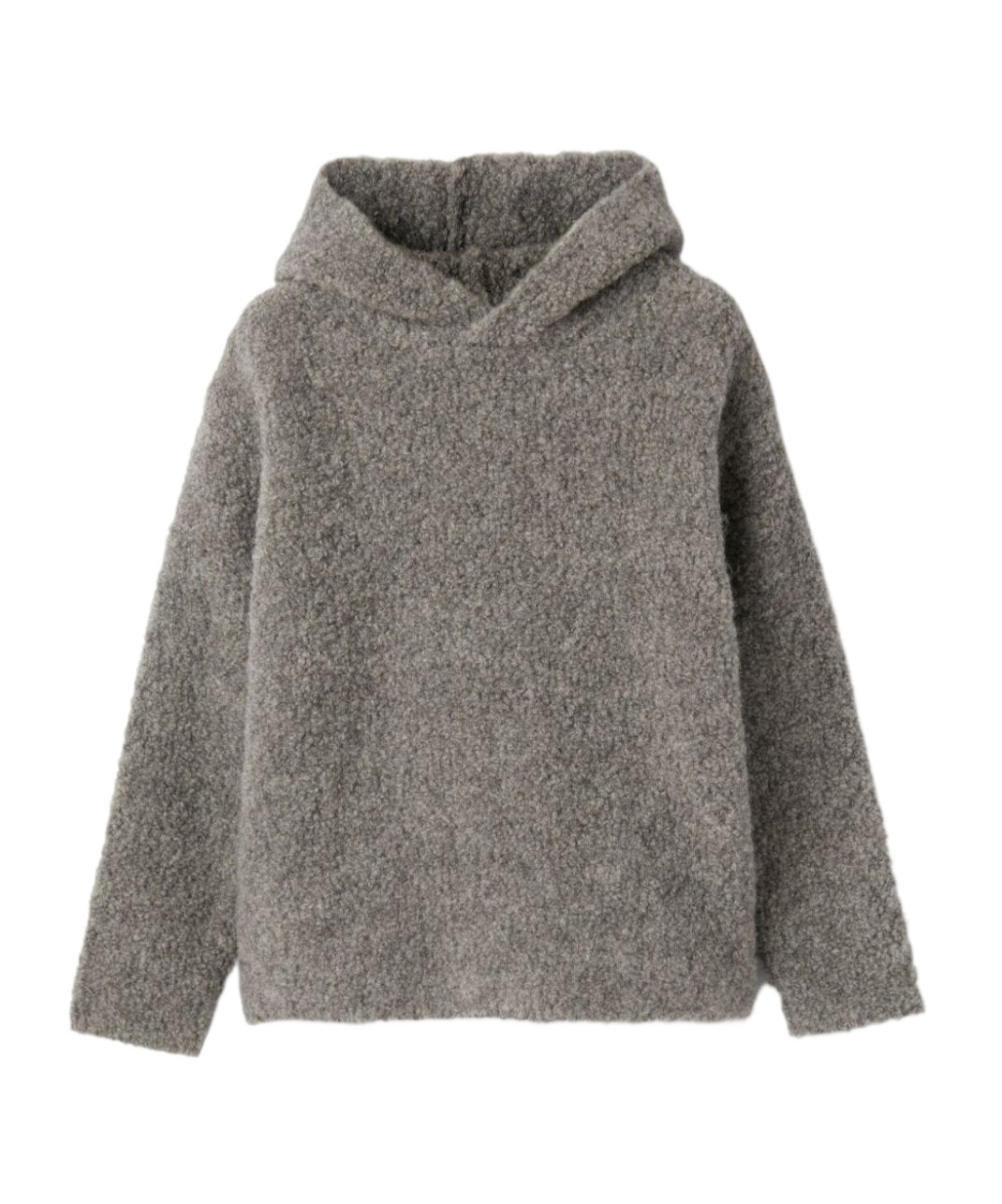 Il Gufo Long-sleeved Sweater In Gray