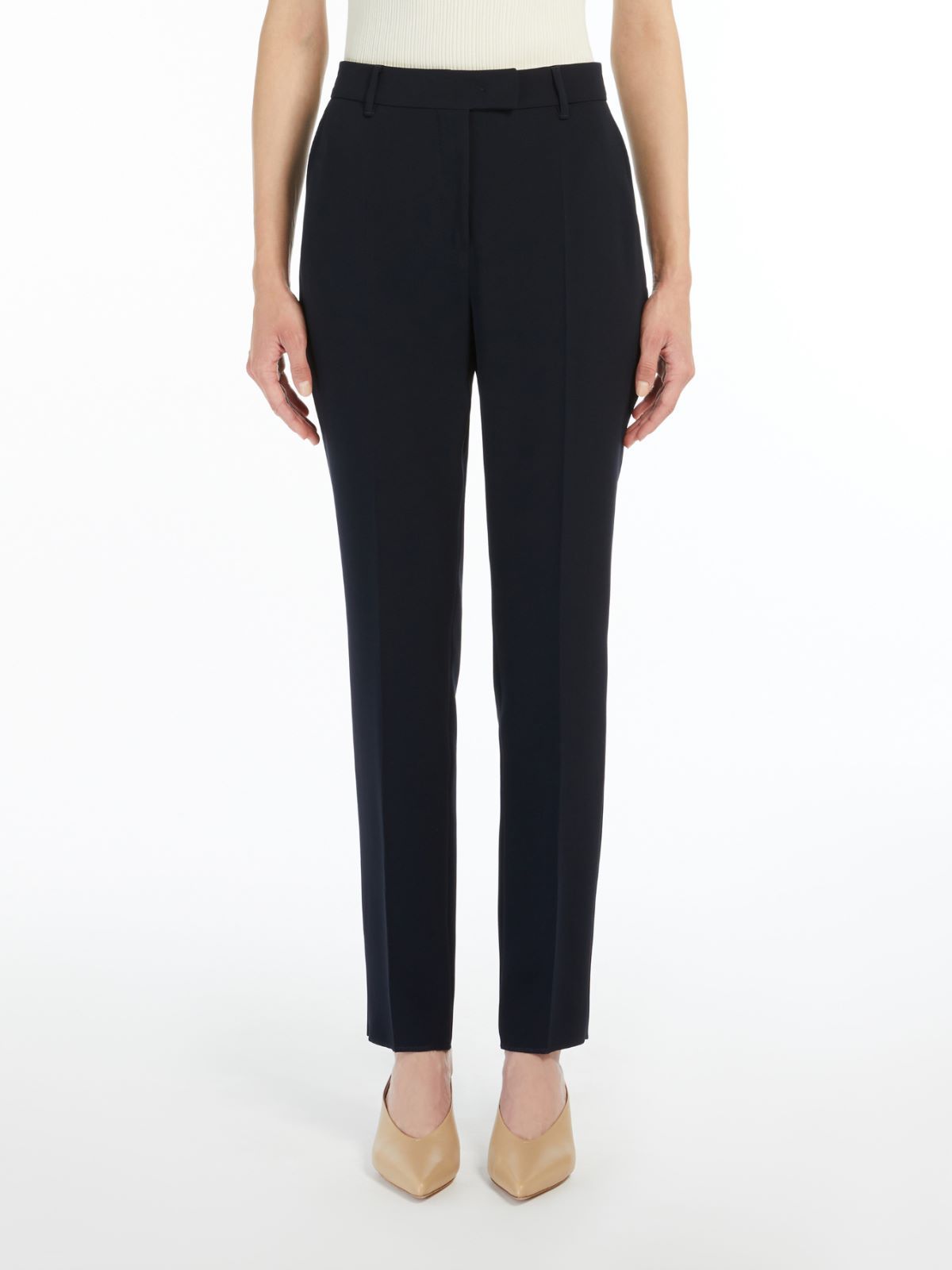 Max Mara Straight-fit Cady Trousers