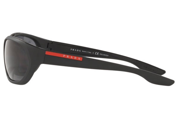Prada Logo Sunglasses In Gray