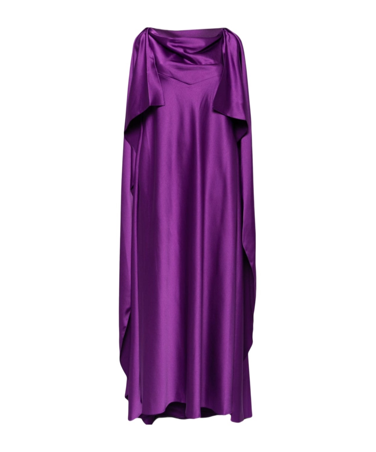 Rhea Costa Wafa Plum Dress In Purple