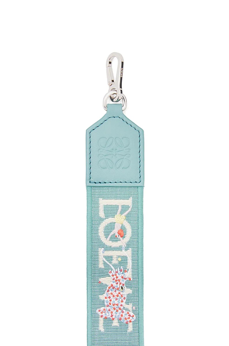 Loewe Adjustable Shoulder Strap In Blue