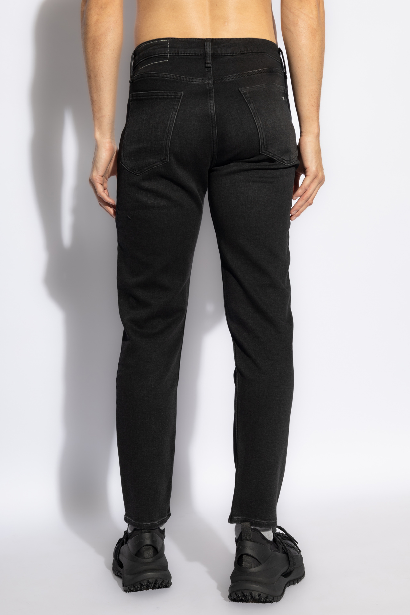 Rag & Bone Slim-fit Jeans In Black