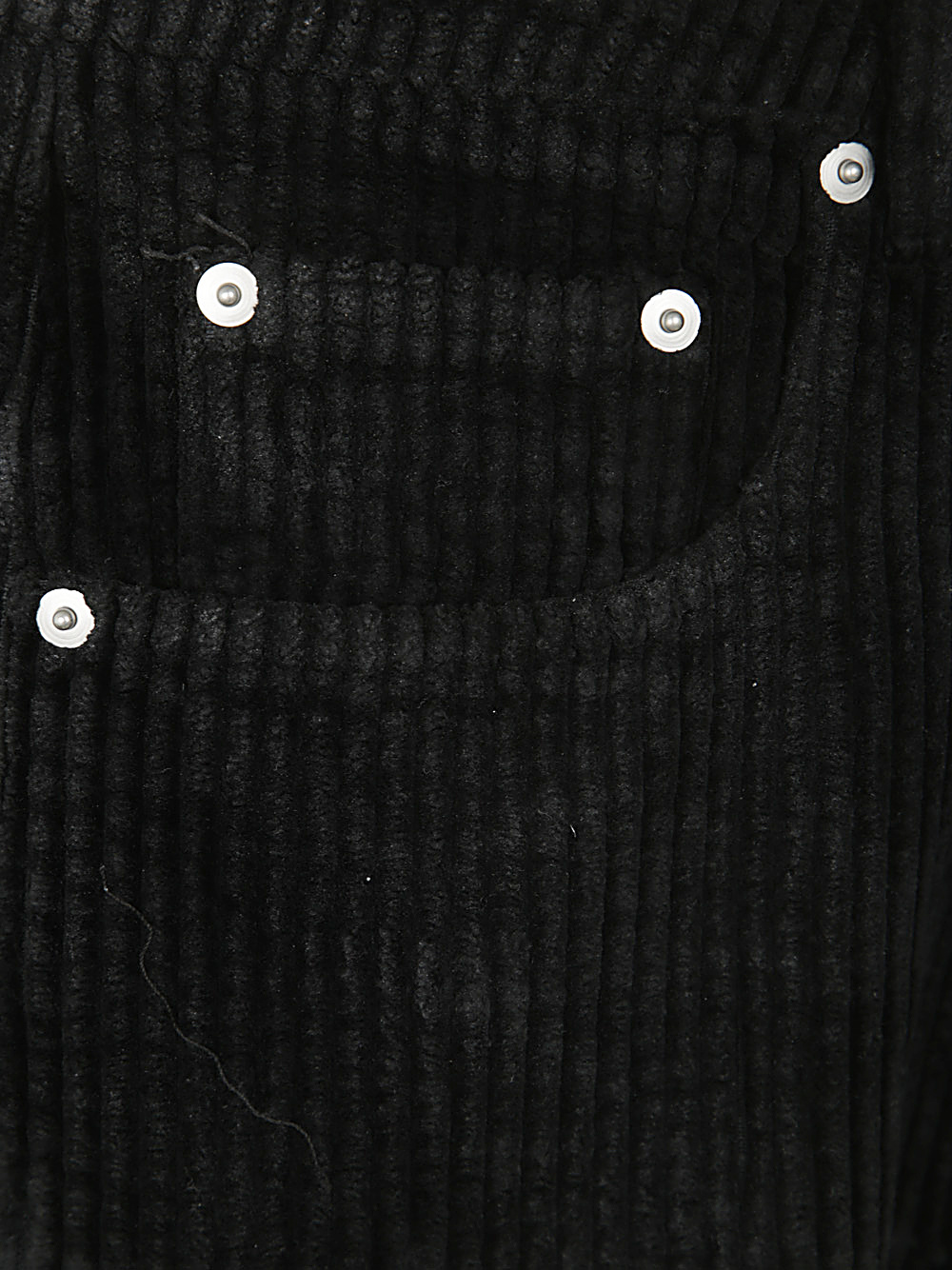 Rick Owens Drkshdw Corduroy Jeans In Black