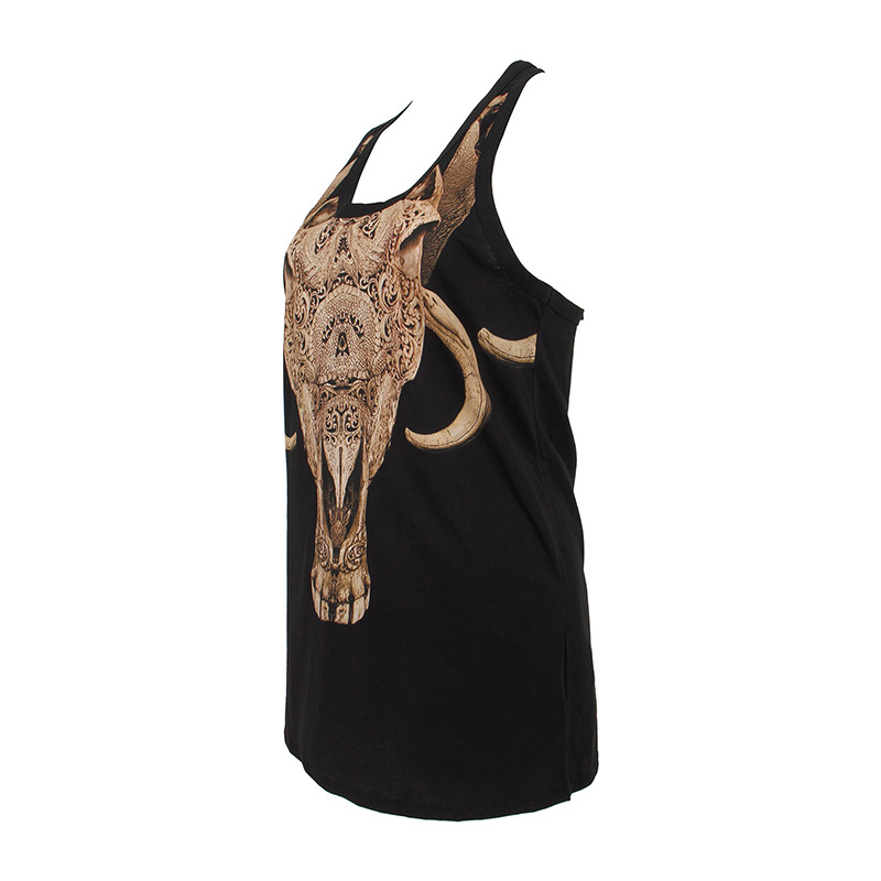 Marcelo Burlon County Of Milan Logo Vest Dress In Black