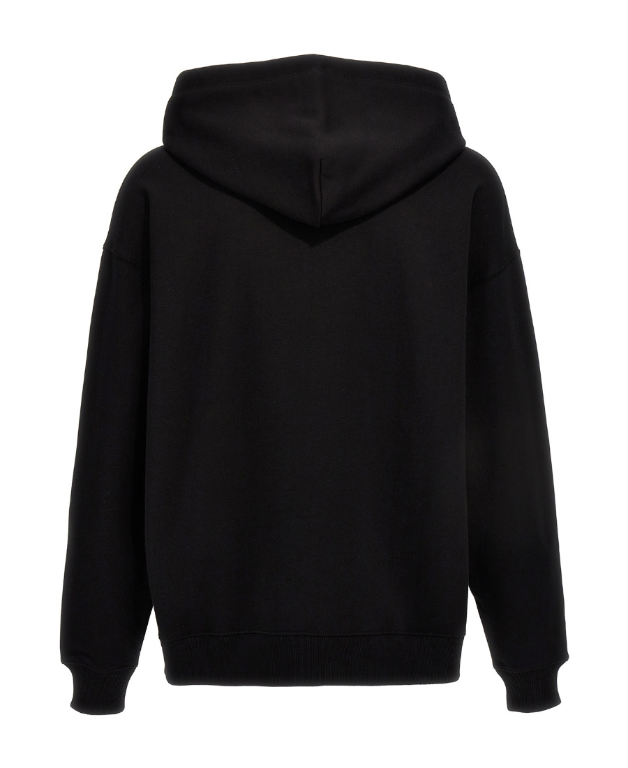VALENTINO VALENTINO LOGO PRINTED DRAWSTRING HOODIE