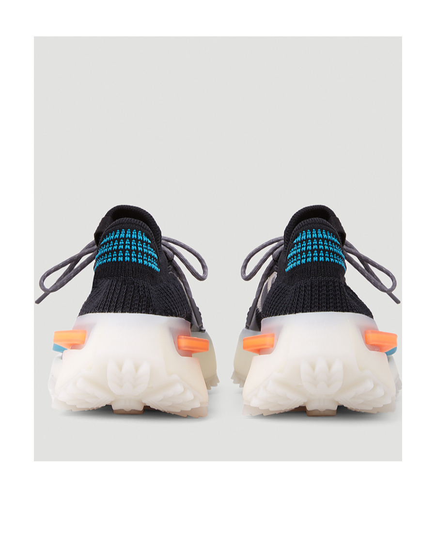 Adidas Originals Nmd S1 "adidas Nmd S1 Core Black Blue Orange" Sneakers In Multicolor