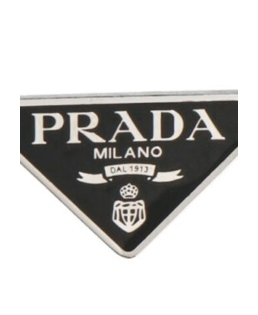 PRADA SET OF TWO HAIR CLIPS 