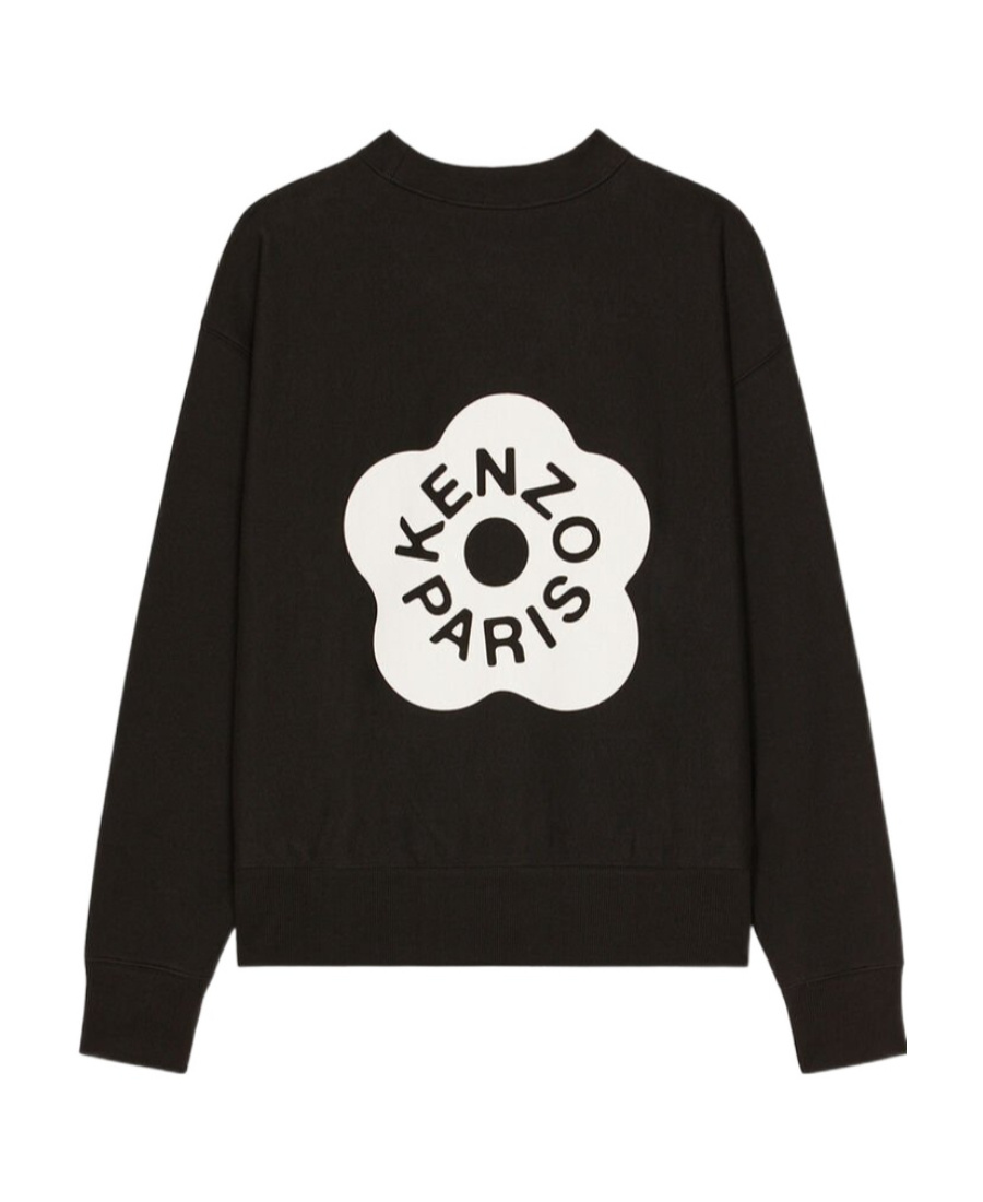 KENZO KENZO LOGO PRINTED CREWNECK SWEATSHIRT
