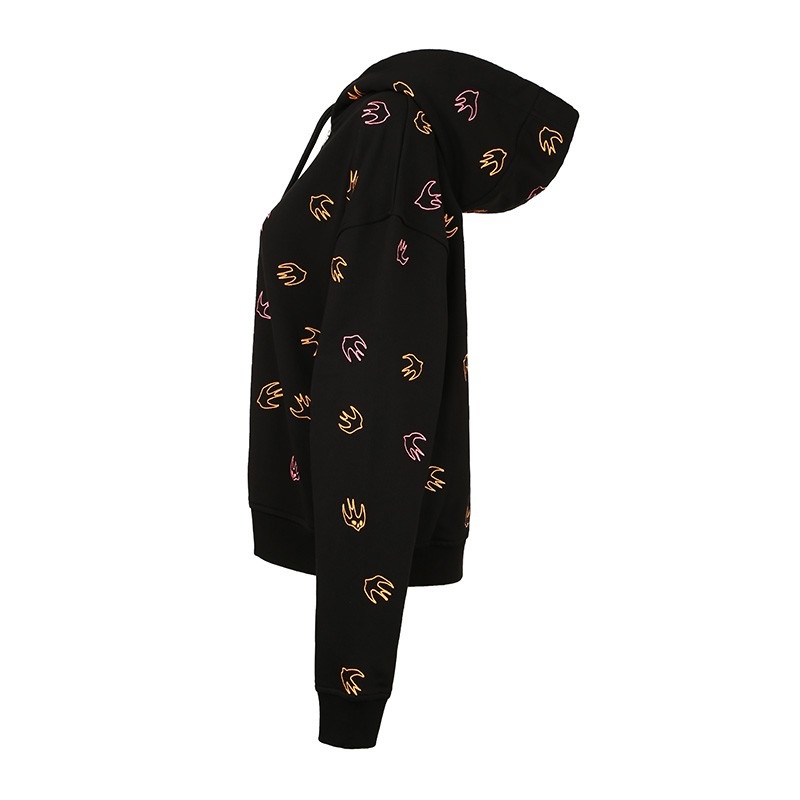 MCQ BY ALEXANDER MCQUEEN SWALLOW EMBROIDERED CASUAL JACKET 