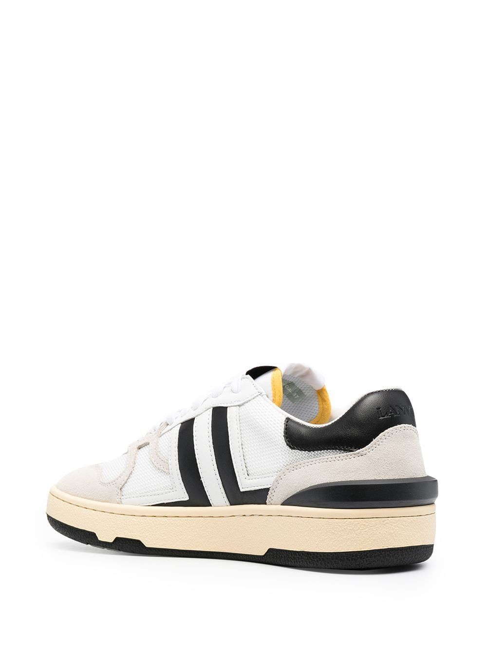 Lanvin Lace-up Low-top Casual Shoes In Multi