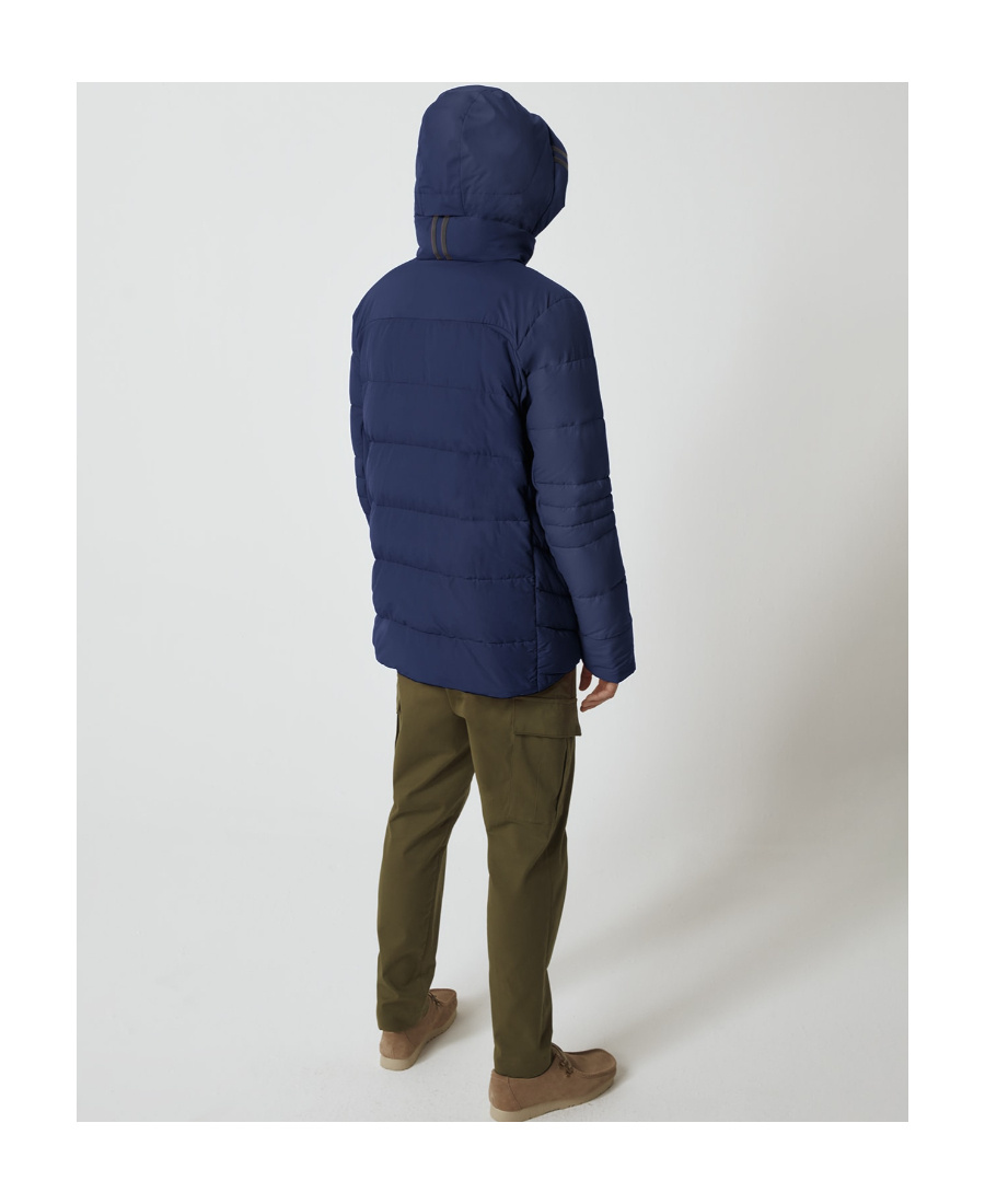 Canada Goose Strap Padded Jacket In Black