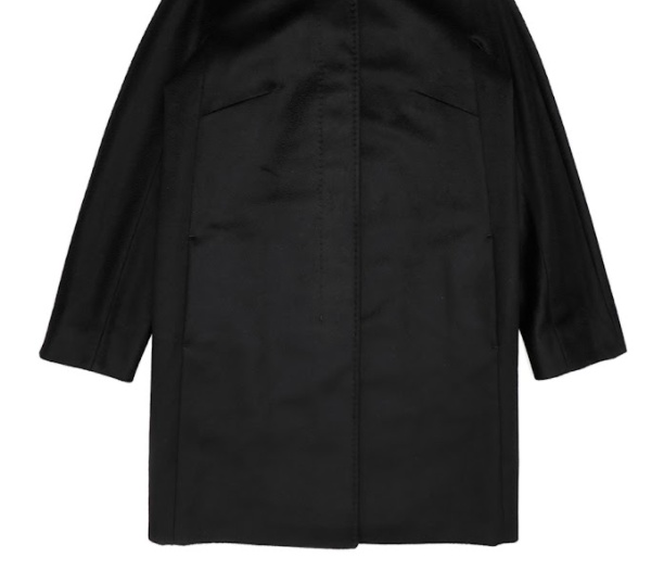 MAX MARA LOGO LONG-SLEEVED COAT